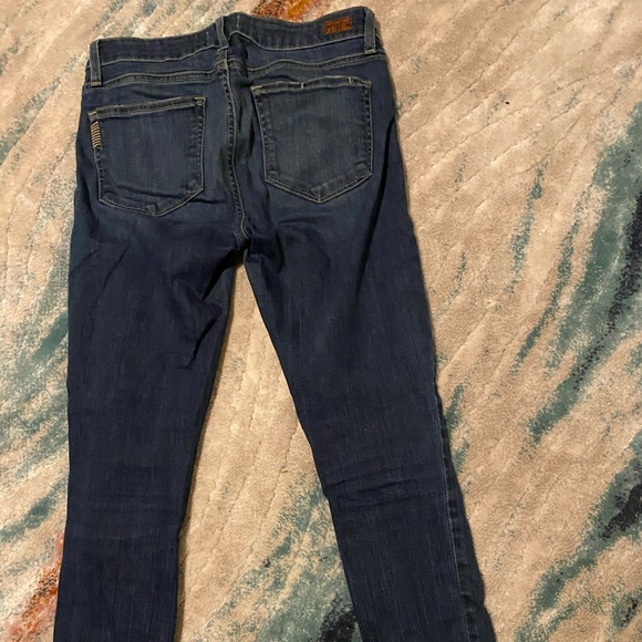 Paige skyline ankle peg jeans - size 28 - Picture 3 of 6